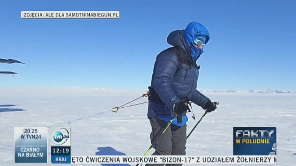 Pierwsza Polka chce samotnie zdobyć Biegun Południowy