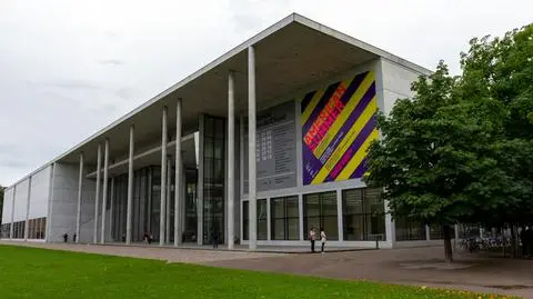 Budynek The Pinakothek der Moderne w Monachium
