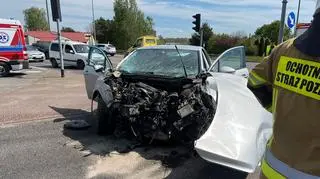 Do zdarzenia doszło na DK91 koło Łodzi
