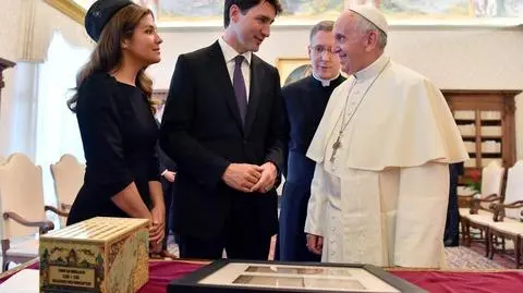 Justin Trudeau u papieża. Zaprasza Franciszka do Kanady i liczy na przeprosiny
