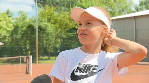 Pola Zawiślańska chce iść w ślady Igi Świątek. Również ciężko trenuje