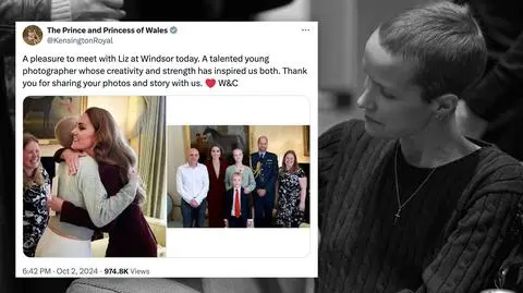 Księżna Kate i książę William żegnają nastoletnią fotografkę. "To był zaszczyt" 
