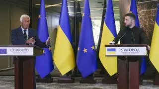 Antonio Costa i Wołodymyr Zełenski