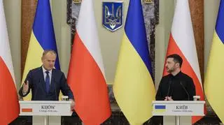 Tusk: Obywatele Ukrainy nie pozostaną sami. Chcemy, żeby to wiedzieli