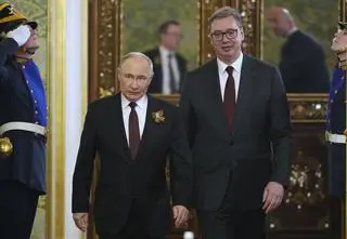 Rosyjski wywiad oskarża Serbię