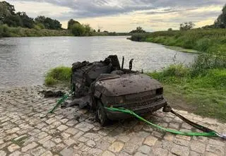 Maluch odnaleziony w Odrze. Jego kradzież zgłoszono w 2007 roku