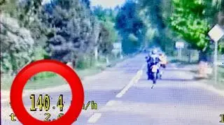 Jechał 140 kilometrów na godzinę