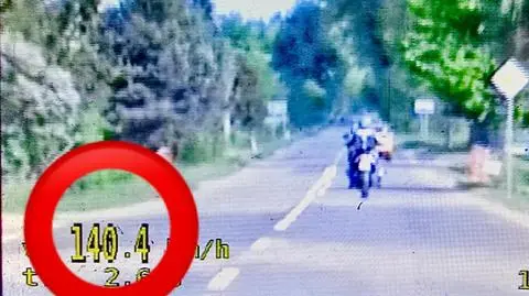 Jechał 140 kilometrów na godzinę