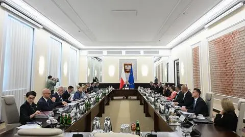 Posiedzenie rządu Donalda Tuska