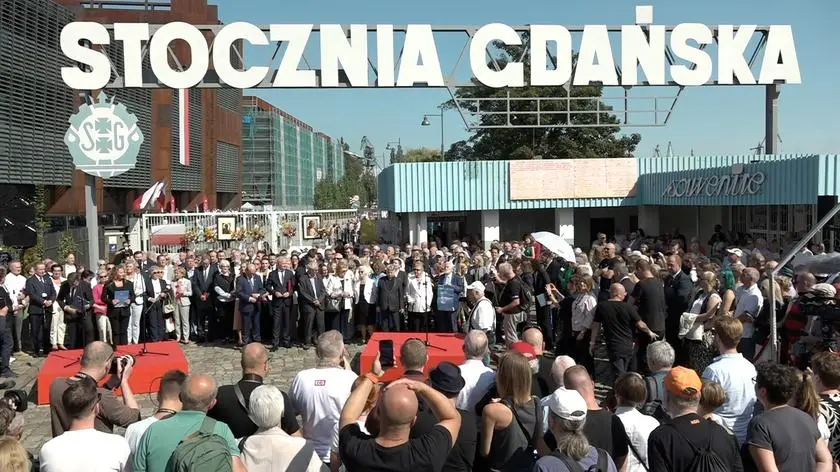 Kolejne obchody rocznicy Sierpnia '80 w cieniu podziałów. Na Salę BHP nie wpuszczono dziennikarzy TVN24