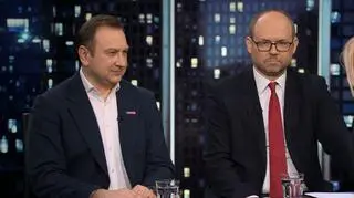 Tomasz Trela i Marcin Przydacz w "Kropce nad i"