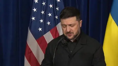Zełenski: chciałbym podziękować prezydentowi Trumpowi za świetne spotkanie
