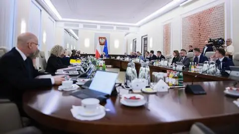 Posiedzenie rząd w siedzibie KPRM w Warszawie