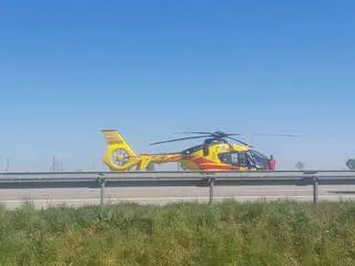 Lądował śmigłowiec LPR