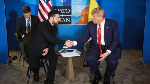 Wołodymyr Zełenski, Donald Trump