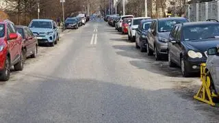 Interwencja straży miejskiej na ulicy Iwickiej 