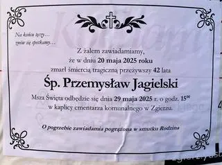 W całym Zgierzu miało pojawić się kilkaset nekrologów informujących o śmierci radnych i ich pogrzebie