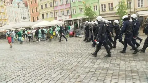Niespokojnie we Wrocławiu przed finałem