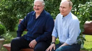Władimir Putin i Alaksander Łukaszenka spotkali się na wyspie Wałaam