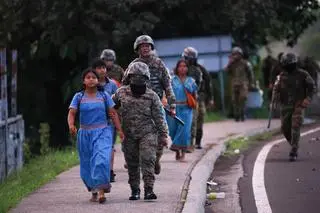Panama, policja aresztuje rdzennych mieszkańców