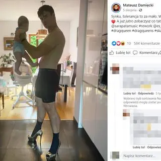 Mateusz Damięcki: Synku, tolerancja to za mało. Wystarczy miłość