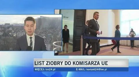 List ministra Ziobry dotarł do komisarza UE