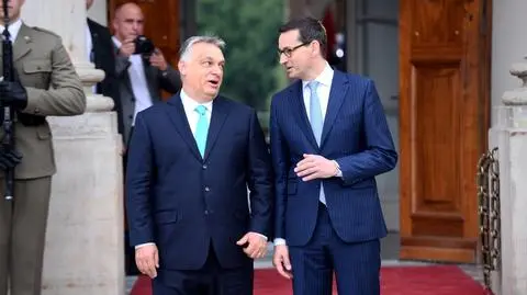 Premier Morawiecki powitał premiera Węgier