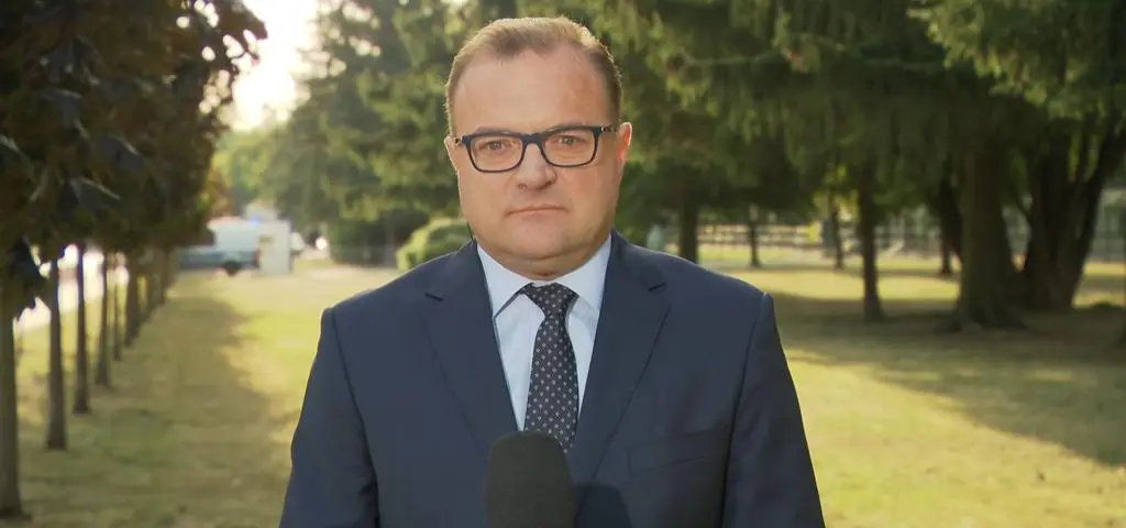 Prezydent Radomia o momencie katastrofy F-16: usłyszałem potężny huk i zobaczyłem snop czarnego dymu