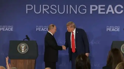 Konferencja Władimira Putina i Donalda Trumpa