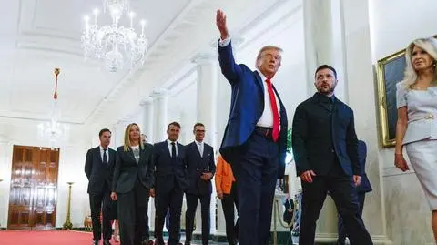 W Białym Domu doszło do serii spotkań z udziałem Trumpa, Zełenskiego i europejskich przywódców