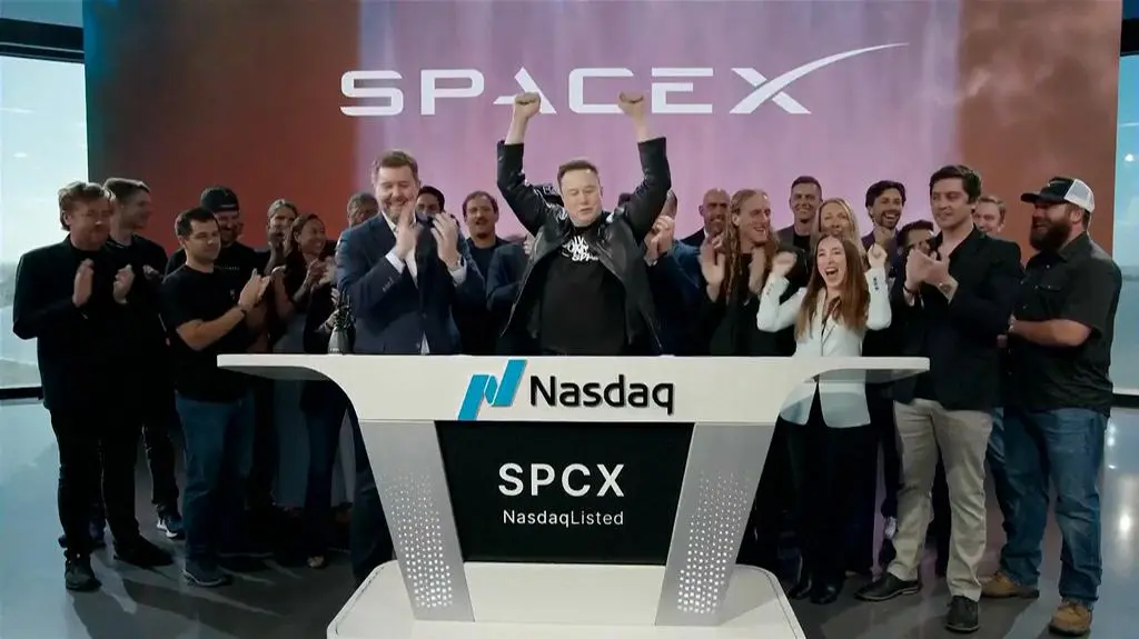 Sukces SpaceX na giełdzie. Akcje w górę o 20 procent