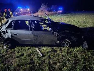 Auto dachowało