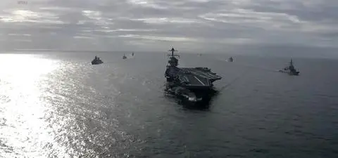 Symbol militarnej potęgi USA. Oto co reporter zobaczył z bliska