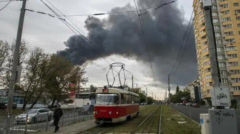 Zniszczenia w Ukrainie po rosyjskim ataku