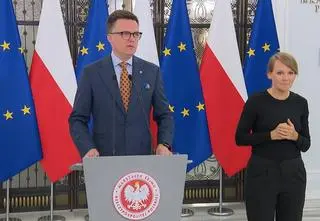 Hołownia o zawieszeniu Zimocha. Zwrócił się do innych członków