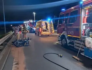 Wypadek w Bilczy pod Kielcami