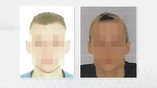 Policja publikowała wizerunki poszukiwanych mężczyzn