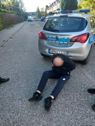 Policyjny pościg w Gdyni