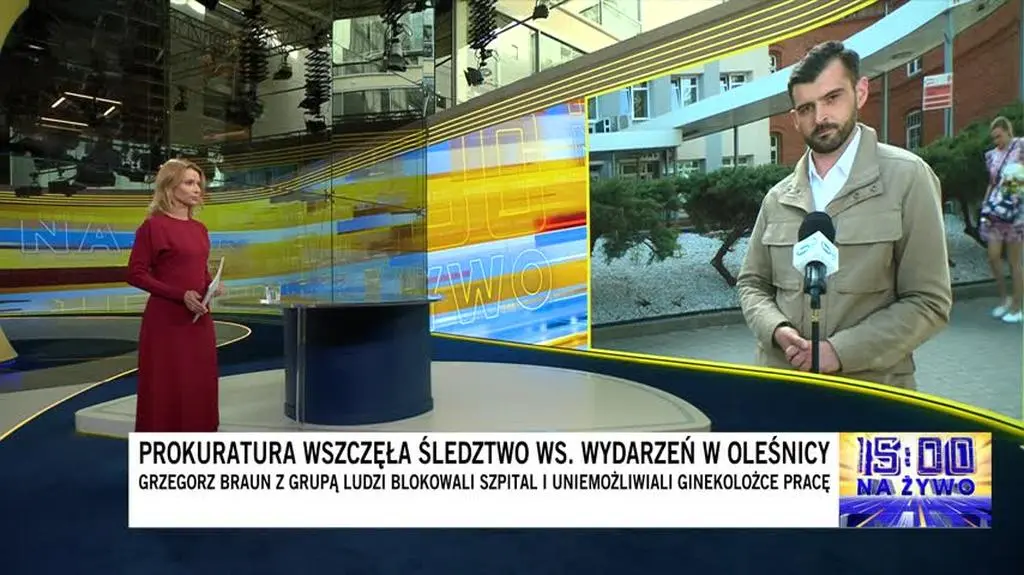 Grzegorz Braun uwięził lekarkę w szpitalu