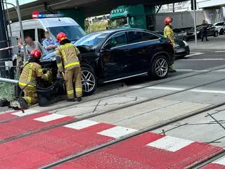 Zderzenie na rondzie Tybetu 