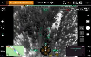 Ratownicy wykorzystali m.in. drona z kamerą termowizyjną