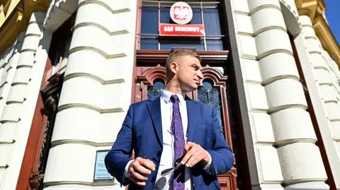 Kandydat na posła PiS Robert Bąkiewicz przegrał w sądzie w trybie wyborczym. Zdjęcie z 2023 roku