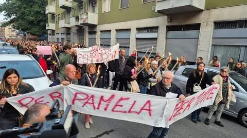 Protest po śmierci Pameli