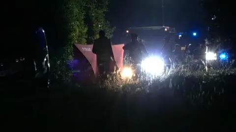 Wypadek w Łebieńskiej Hucie