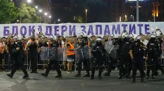 Zamieszki w Belgradzie
