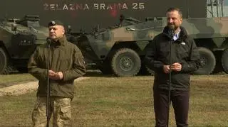 Szef MON w ośrodku szkoleniowym w Orzyszu. Konferencja