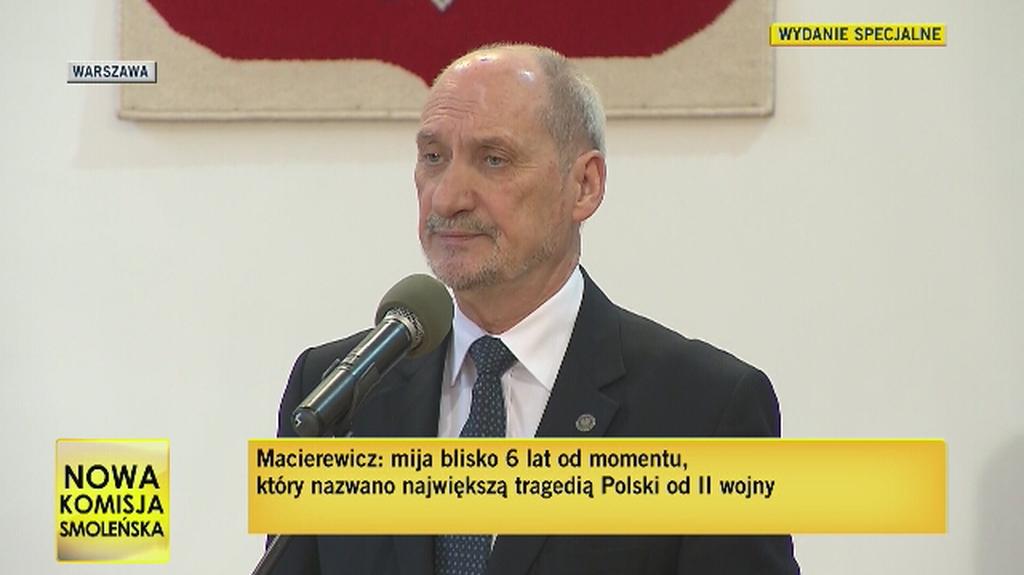 Całe wystąpienie Antoniego Macierewicza