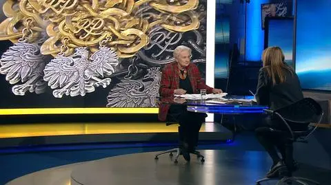 Profesor Ewa Łętowska była gościem "Faktów po Faktach" 