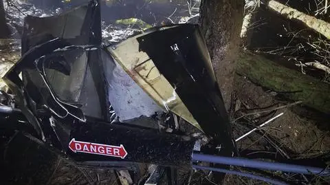 Do katastrofy śmigłowca Robinson R44 doszło na Podkarpaciu 