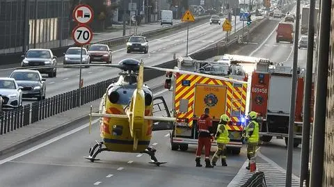 Wypadek w Łomiankach 